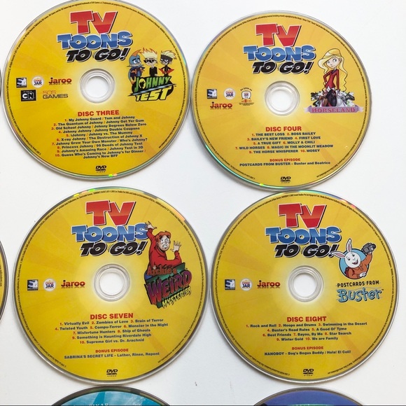 18 Lot Kids DVD Collection TV Toons to Go! Dory Stitch Spider-Man 2 Blue’s Clues - Picture 5 of 7